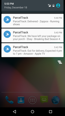 ParcelTrack - Package Tracker