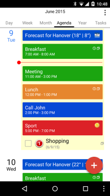 CalenGoo - Calendar and Tasks
