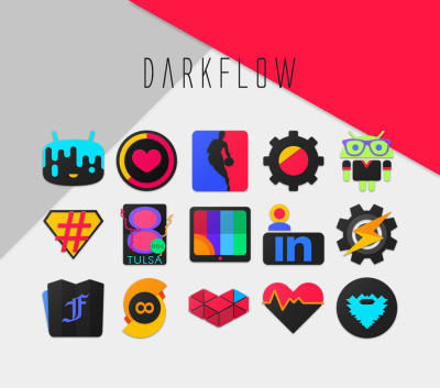 DarkFlow - Icon Pack
