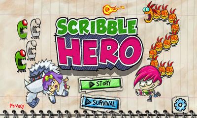 Нарисованный герой / Scribble hero