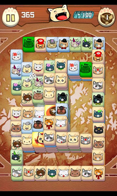 Маджонг. Голодный Кот / Hungry Cat. Mahjong