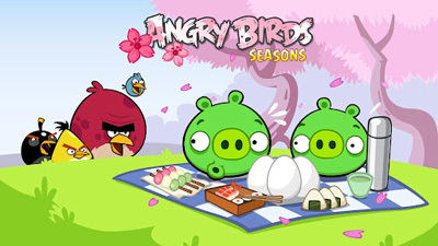 Злые птицы. Сезоны. Фестиваль Цветения Вишни / Angry Birds Seasons. Cherry Blossom Festival