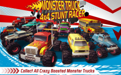 Monster Truck 4x4 трюк гонки